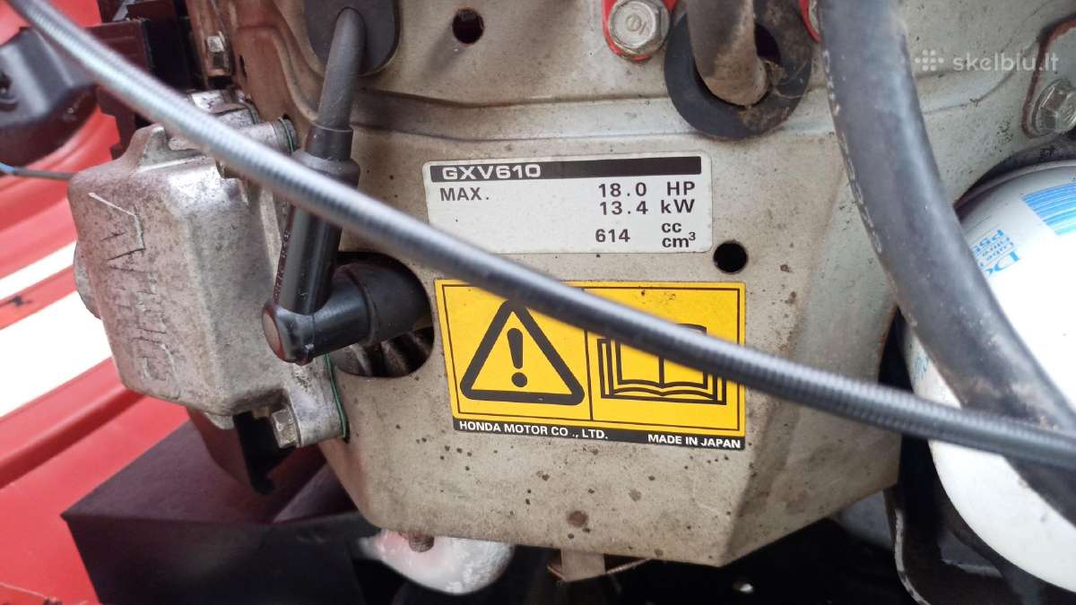 Sodo traktoriukas Honda Hf 2218 , 122 cm , Hydro - nuotraukos Nr. 8