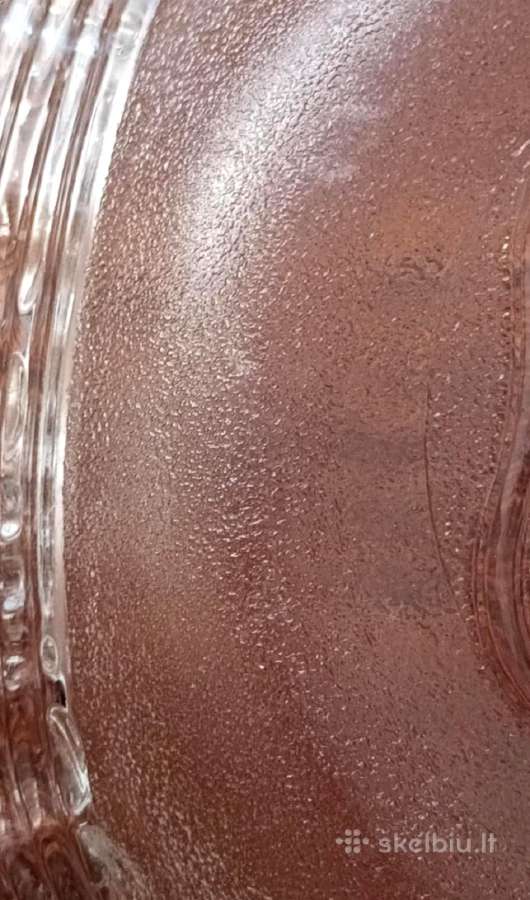 Stiklinės lėkštės, 21,5cm, 2vnt., Crystal Wheaton - nuotraukos Nr. 7