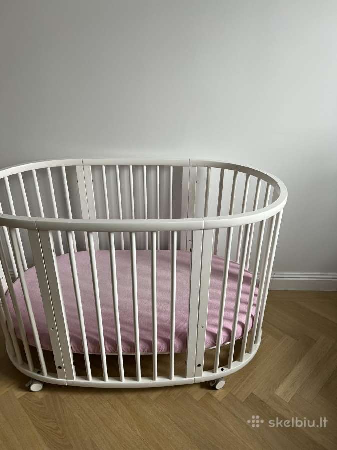 Stokke sleepi kūdikio lovytė su čiužiniu - nuotraukos Nr. 3