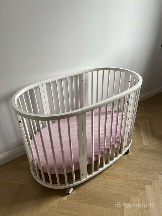 Stokke sleepi kūdikio lovytė su čiužiniu - nuotraukos Nr. 5