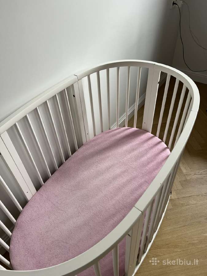 Stokke sleepi kūdikio lovytė su čiužiniu - nuotraukos Nr. 6