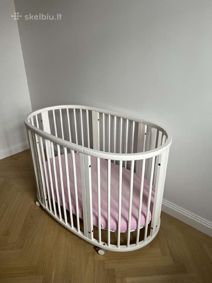 Stokke sleepi kūdikio lovytė su čiužiniu - nuotraukos Nr. 7
