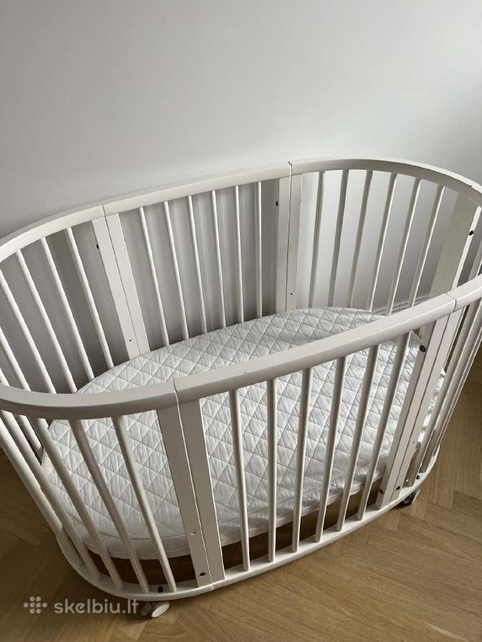 Stokke sleepi kūdikio lovytė su čiužiniu - nuotraukos Nr. 8