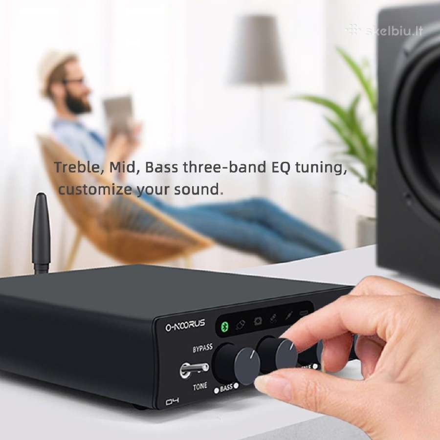 O-noorus D4 Tpa3255 2x300w Bluetooth Hdmi Arc - nuotraukos Nr. 4