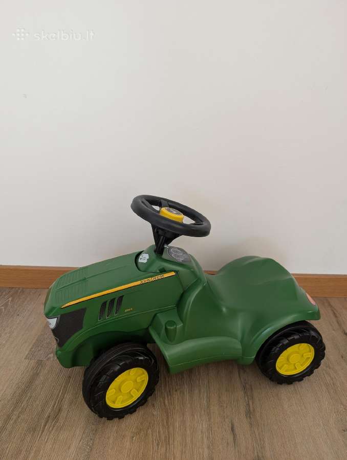 Paspiriamas traktorius Rolly Toys John Deere - nuotraukos Nr. 2