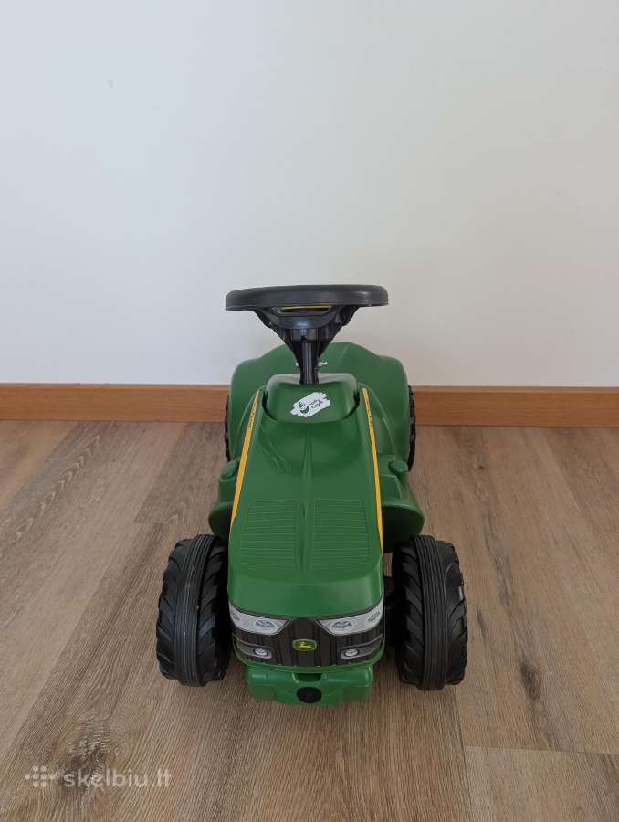 Paspiriamas traktorius Rolly Toys John Deere - nuotraukos Nr. 3