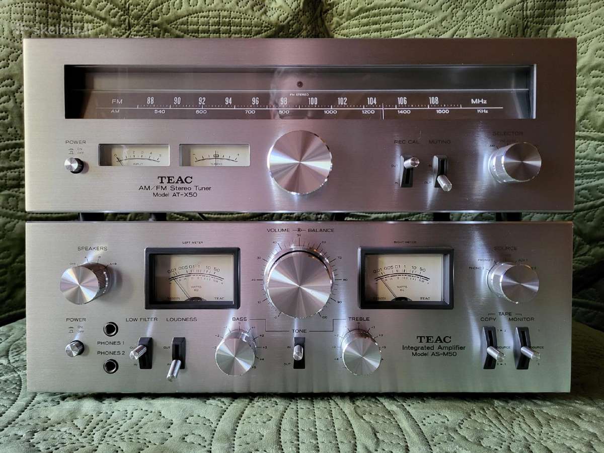Stiprintuvas+tuneris Teac As-m50. At-x50. - nuotraukos Nr. 2