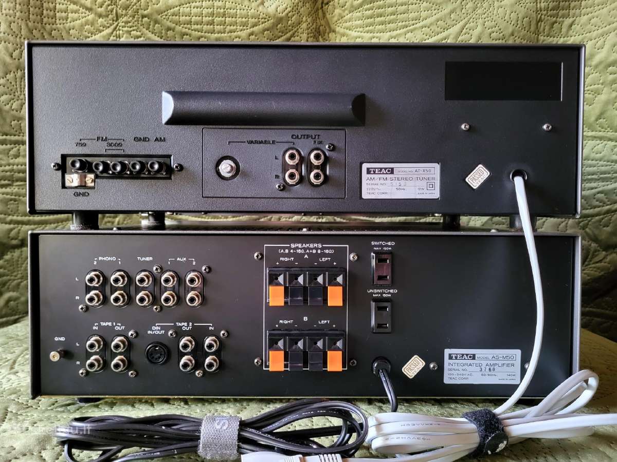 Stiprintuvas+tuneris Teac As-m50. At-x50. - nuotraukos Nr. 3