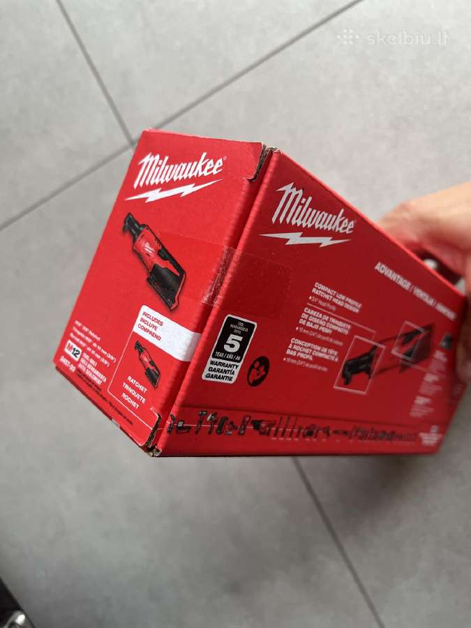 Milwaukee M12 smūginė terkšlė -veržliasukis - nuotraukos Nr. 5