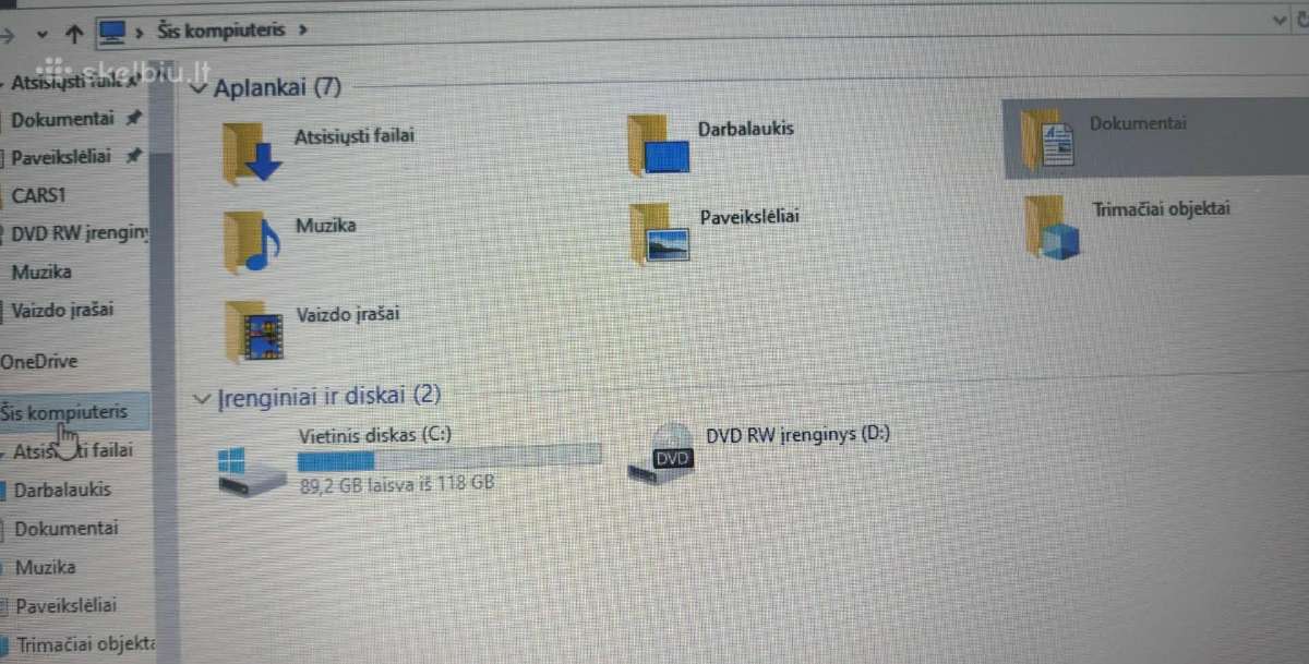Hp Probook 4530s Win10 i3cpu 2,10ghz - nuotraukos Nr. 7