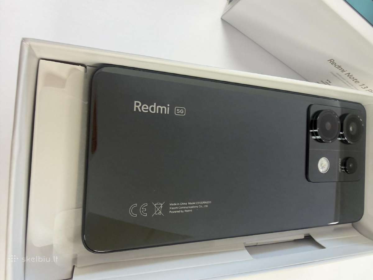 Xiaomi Redmi Note 13 Pro 5G 256gb Kaip naujas - nuotraukos Nr. 2