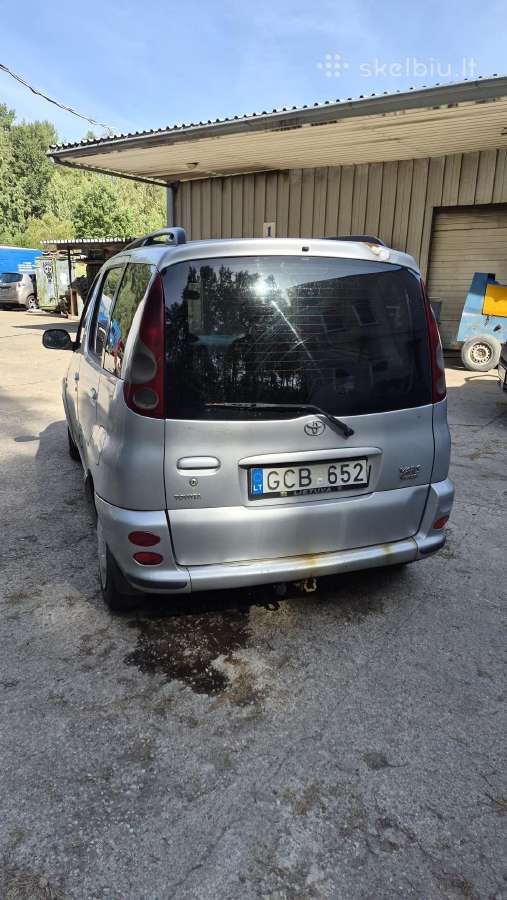 Toyota Yaris Verso 1.4l Dyzelis 2002m - nuotraukos Nr. 2