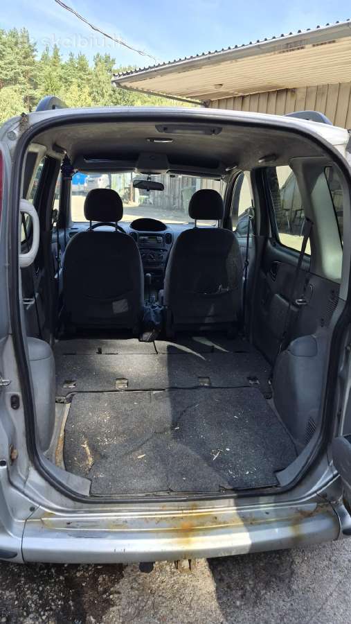 Toyota Yaris Verso 1.4l Dyzelis 2002m - nuotraukos Nr. 6