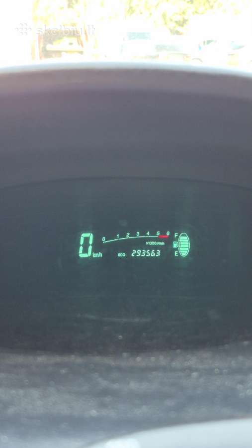 Toyota Yaris Verso 1.4l Dyzelis 2002m - nuotraukos Nr. 9