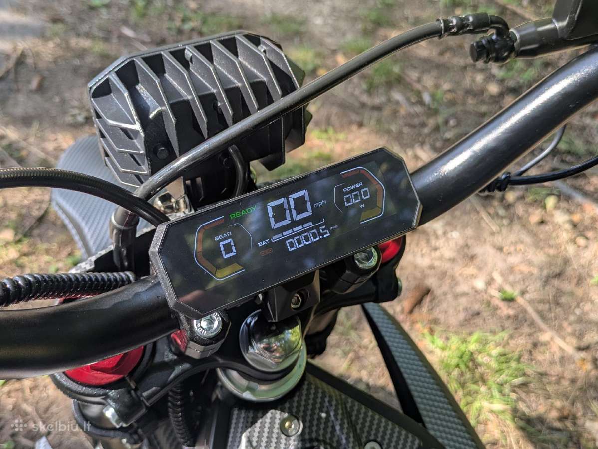 Elektrinis motociklas Valtinsu Em5 Ultra 72v - nuotraukos Nr. 7