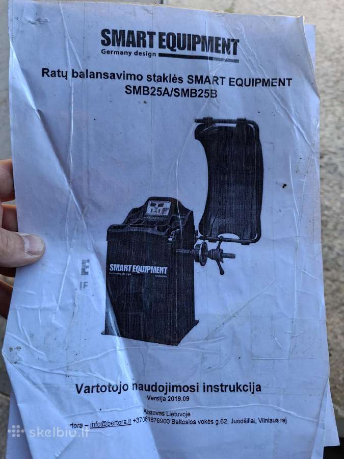 Naudotos ratų balansavimo stakles. - nuotraukos Nr. 4