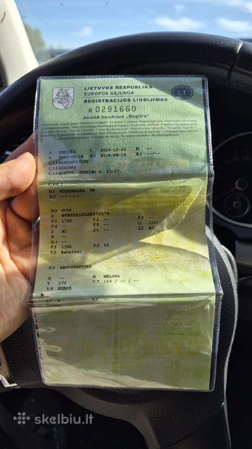 VW Golf 6, 1.4l benzinas, 2009m - nuotraukos Nr. 19