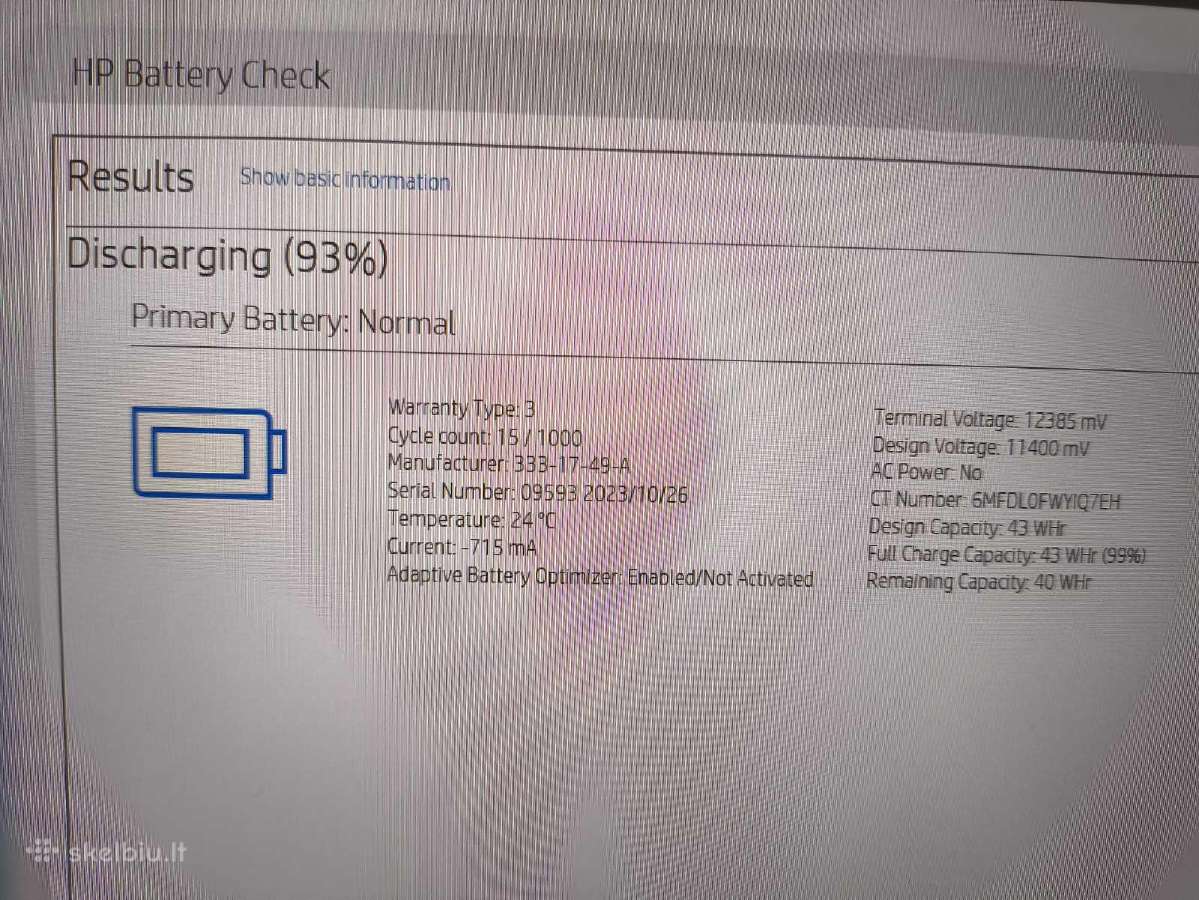 X360 435 G10 13.3 Ts Ryzen 3 7330u 16gb 256gb - nuotraukos Nr. 7