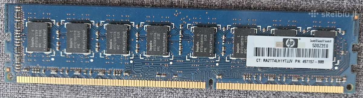 RAM Ddr3 2gb Hynix - nuotraukos Nr. 2