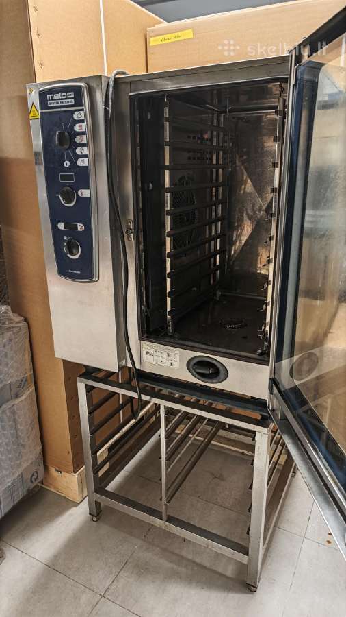 Dujinė krosnis Metos / Rational Cm 101g + Stovas - nuotraukos Nr. 2