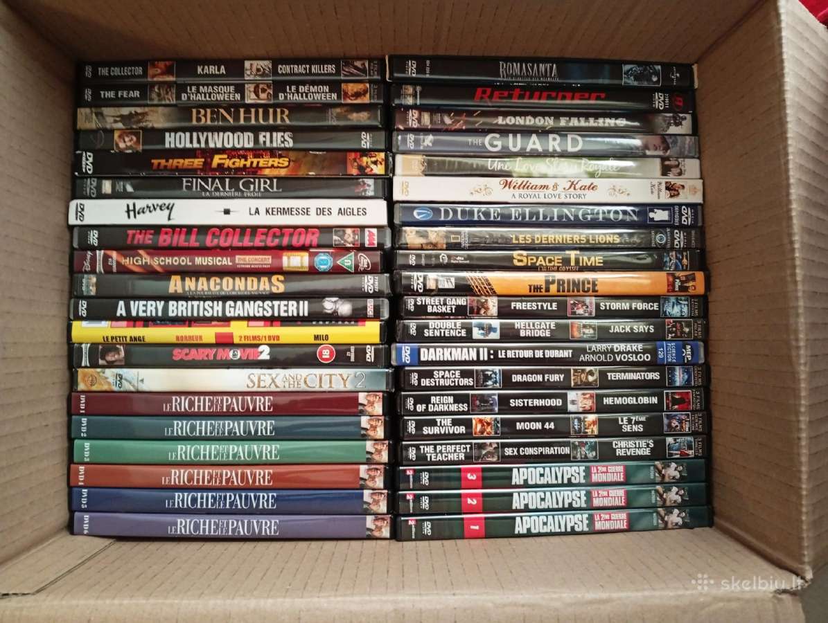 Dvd orginalūs Anglų k.++ - nuotraukos Nr. 3