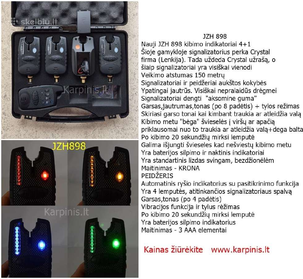 Kibimo indikatoriai signalizatoriai Jzh 998 B - nuotraukos Nr. 17