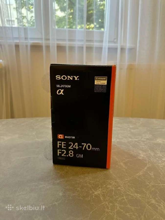 Sony Fe 24-70mm F2.8 Gm objektyvas - nuotraukos Nr. 3