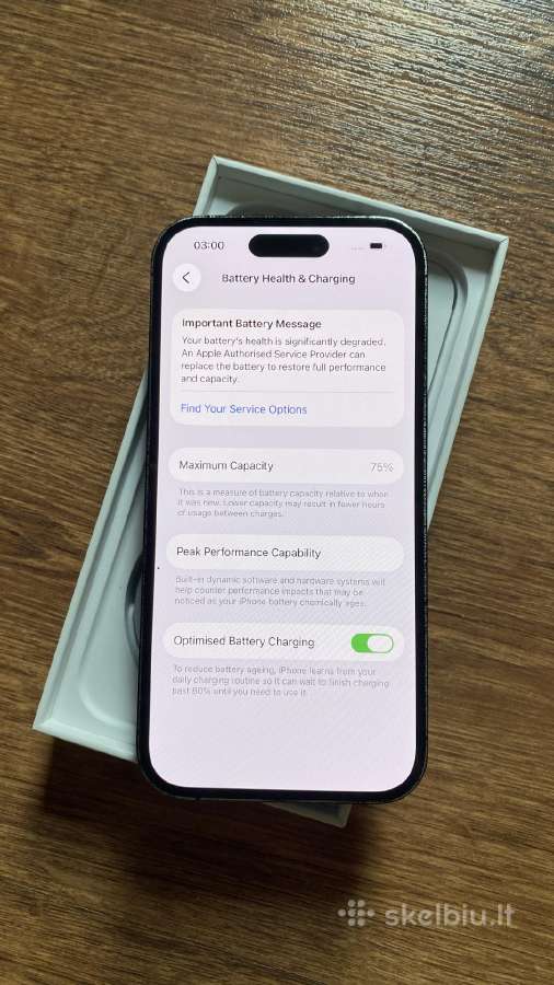 Apple iPhone 14 Pro 128gb Space Black - nuotraukos Nr. 2