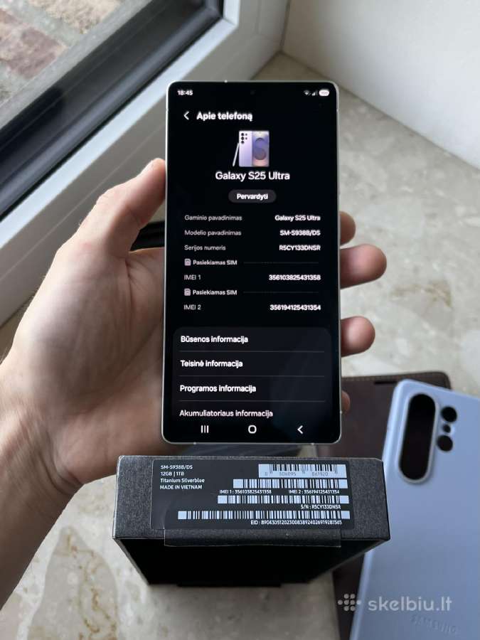 Samsung Galaxy S25 Ultra 12gb/1tb - nuotraukos Nr. 13