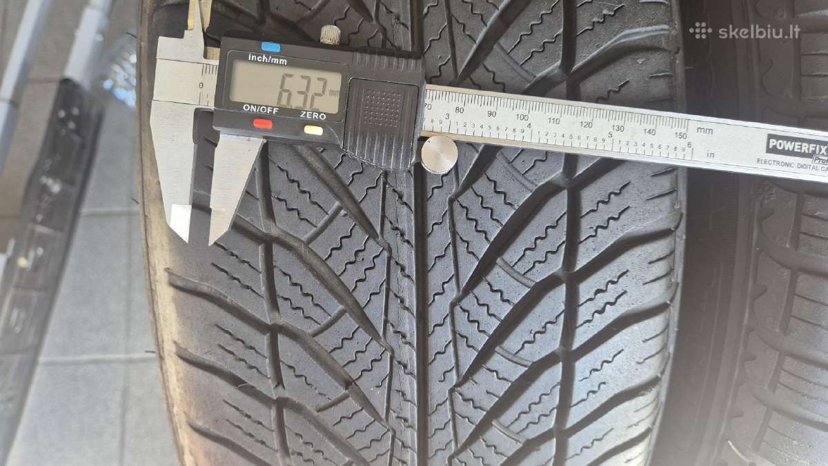 Dvi geros 205/55 R16 Good Year - nuotraukos Nr. 3