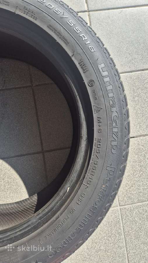 Dvi geros 205/55 R16 Good Year - nuotraukos Nr. 5