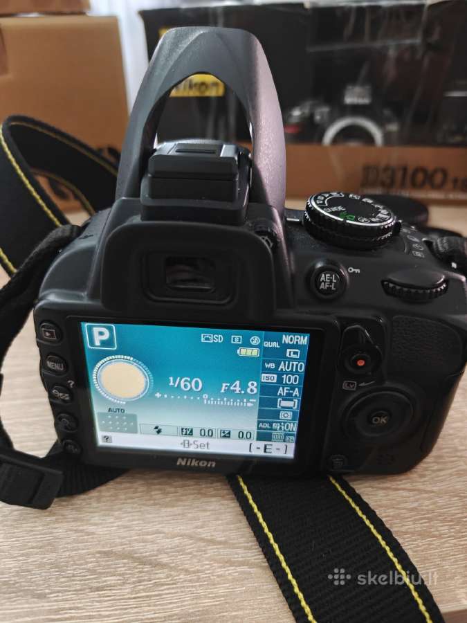 Nikon D3100 Fotoaparatas - nuotraukos Nr. 2