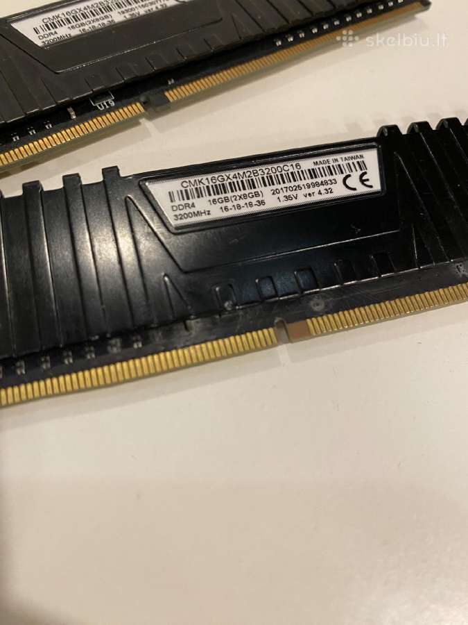 Ddr4 8x2 3200mhz corsair - nuotraukos Nr. 4