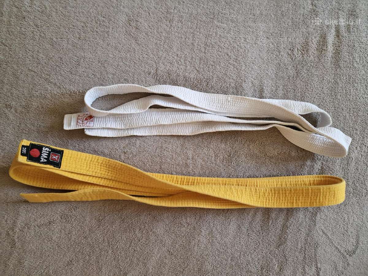 Dziudo kimono 150 cm ūgiui su kelnėm ir 2 diržais - nuotraukos Nr. 3