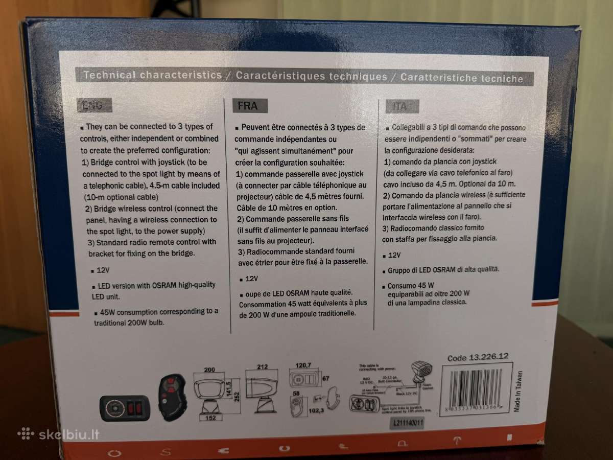 Skbiai parduodamas naujas „osculati“ LED prožekto - nuotraukos Nr. 2