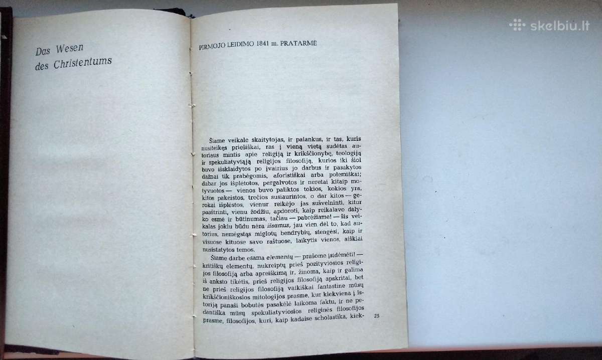 L. Fojerbachas. Krikščionybės esmė. 1985 m. leid. - nuotraukos Nr. 3