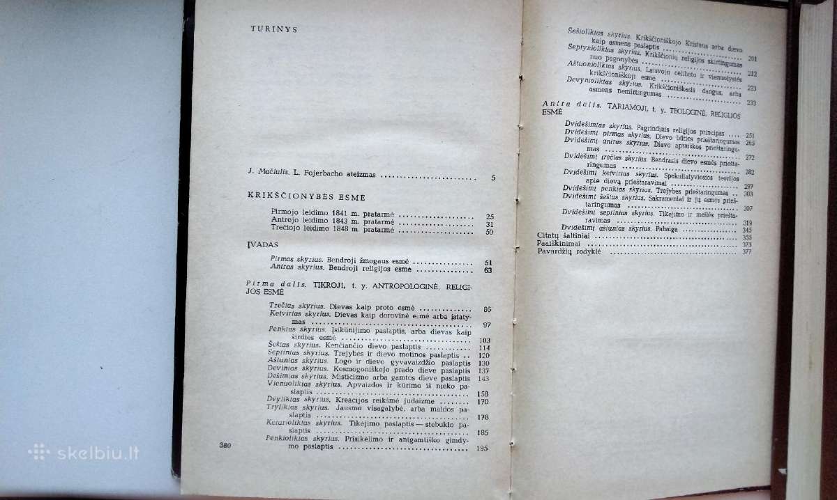 L. Fojerbachas. Krikščionybės esmė. 1985 m. leid. - nuotraukos Nr. 7