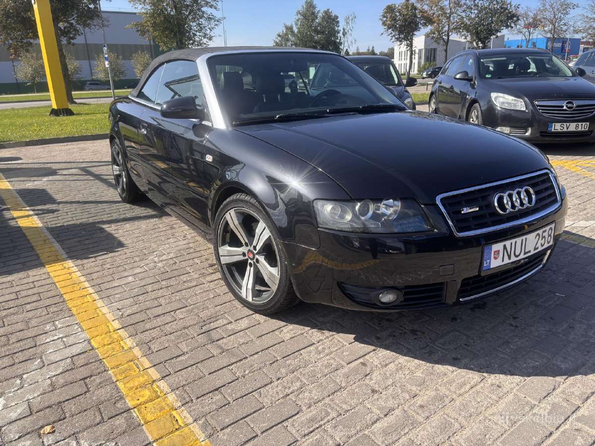 Audi A4 Cabrio - nuotraukos Nr. 2