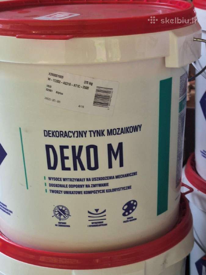 Parduodu dekorativinį mozaikinį tinką - nuotraukos Nr. 8
