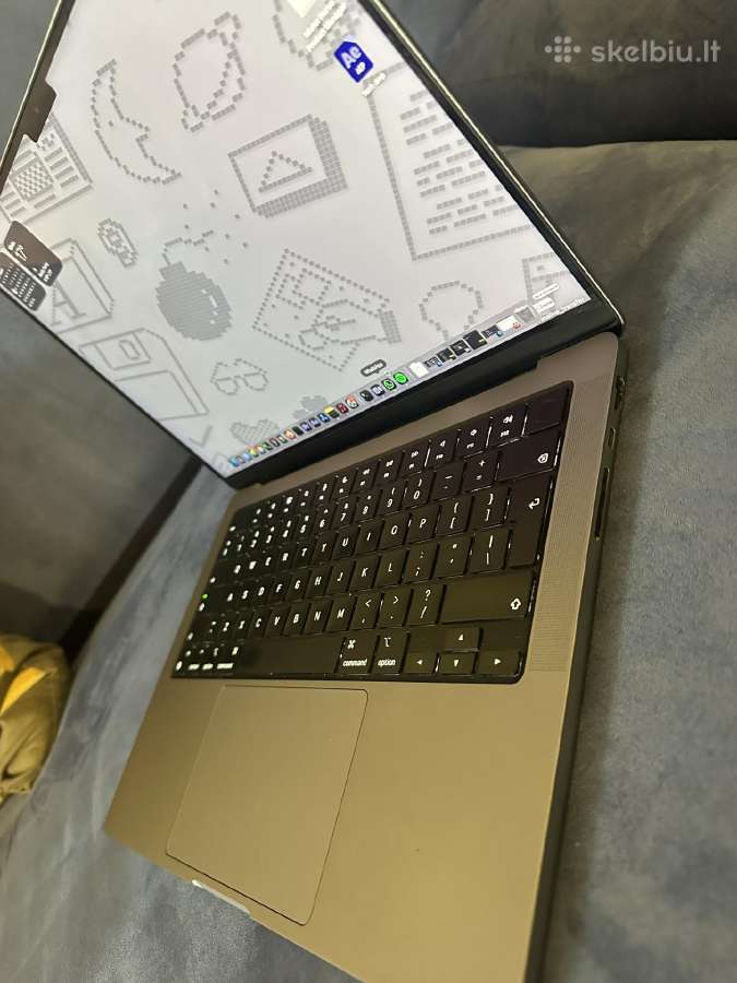 Apple MacBook Pro 14" M2 Pro (16gb RAM, 512gb SSD - nuotraukos Nr. 4
