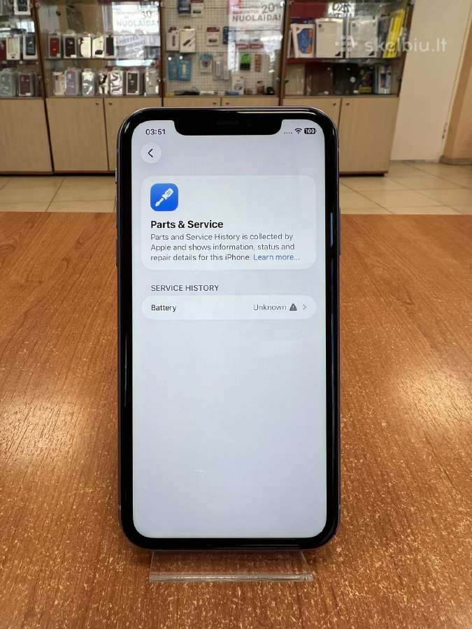 Apple iPhone 11 128 GB (naudotas) - nuotraukos Nr. 2
