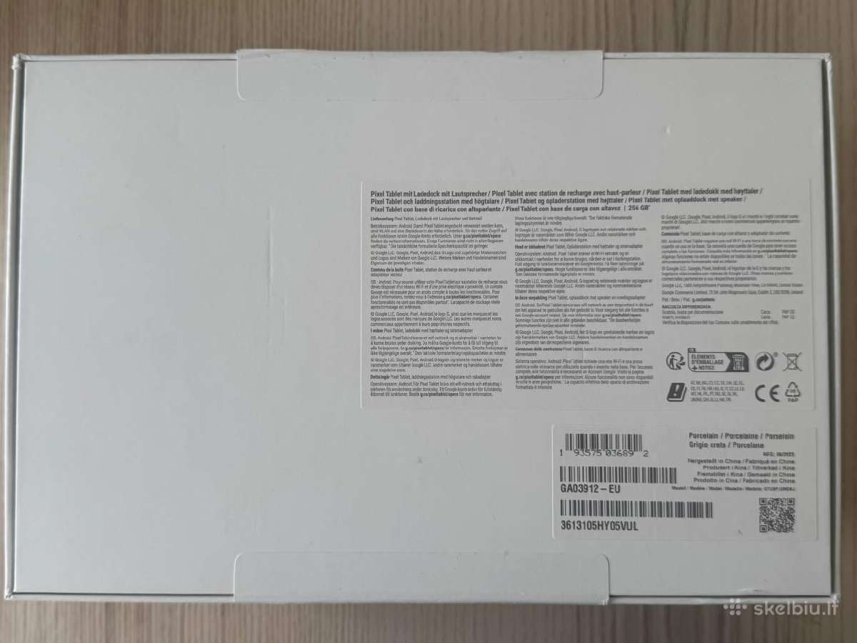 Google ekosistemos įrenginiai (Pixel Tablet 256gb) - nuotraukos Nr. 2