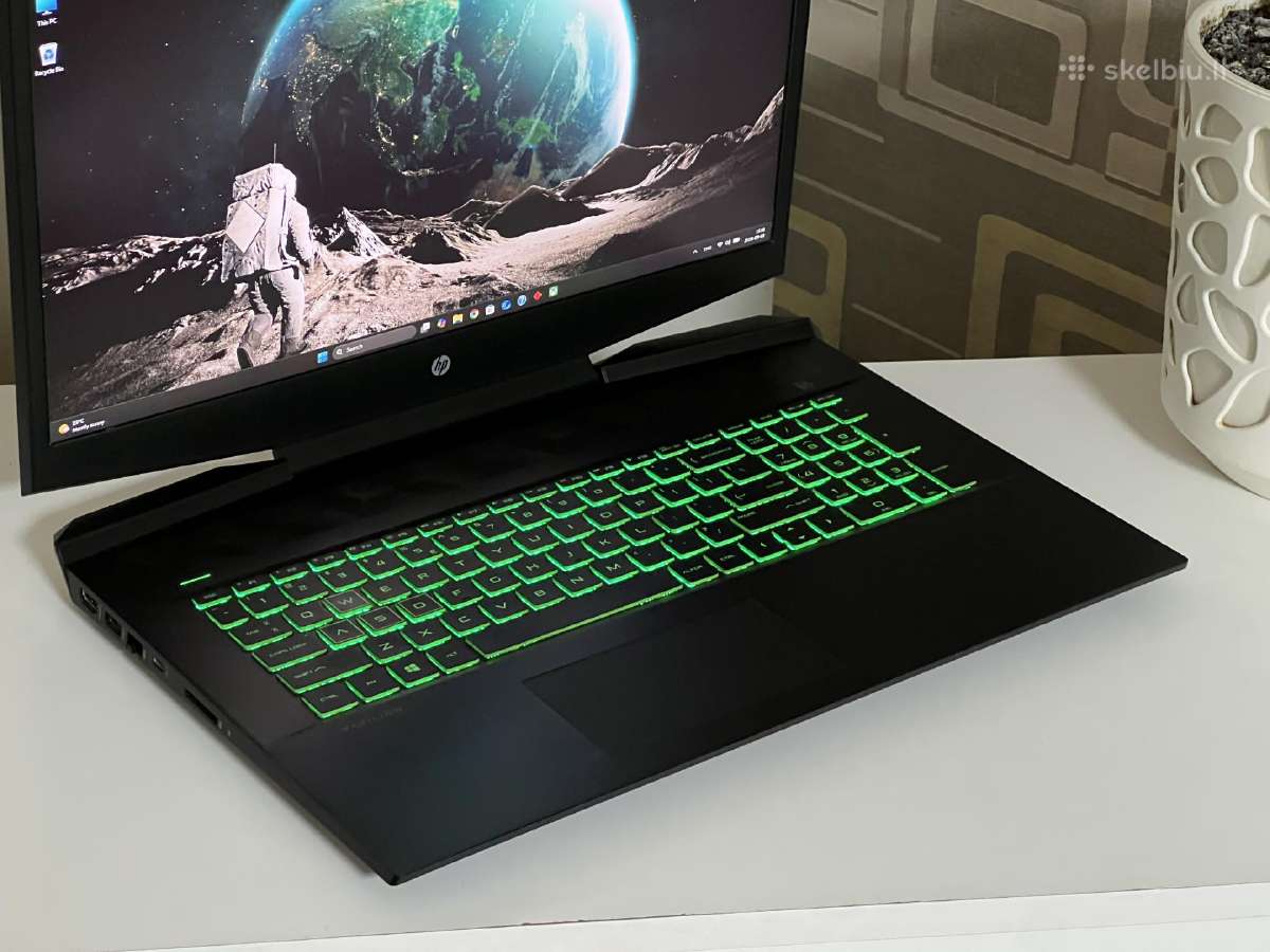 Parduodamas Pavilion Gaming 17 su Gtx 1650, I5-9k. - nuotraukos Nr. 3