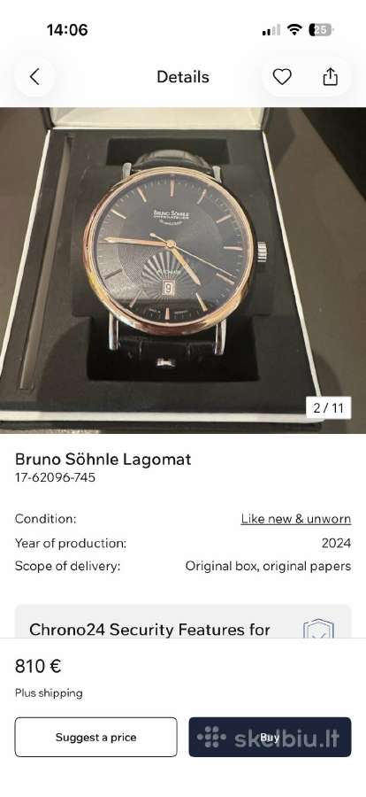 Bruno Söhnle Lagomat Automatic - nuotraukos Nr. 28