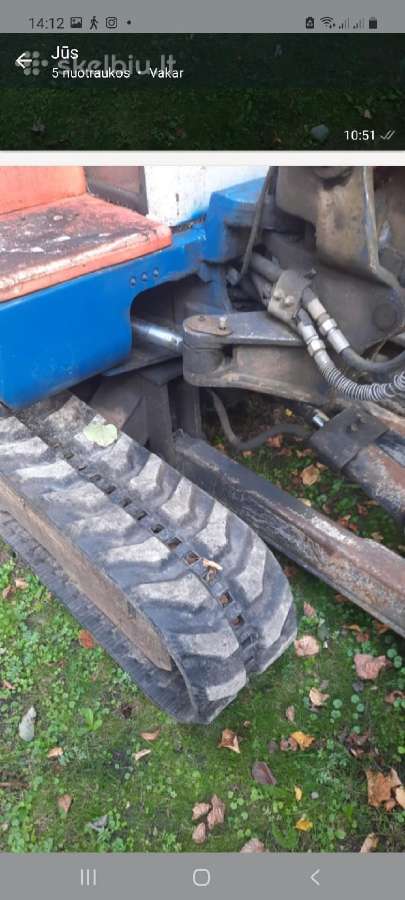 Parduodu Kubota Kx71-2 su grąžtais,gręžimo įr - nuotraukos Nr. 2