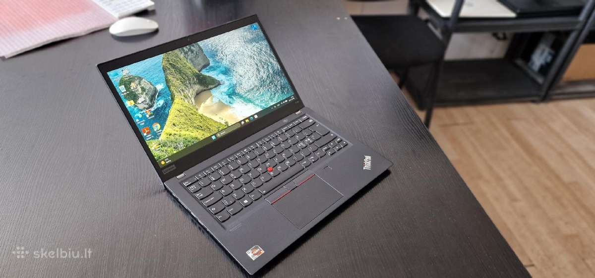 Lenovo T14s Gen2 , Ryzen 5 Pro 4650, 16gb, Fhd Ips - nuotraukos Nr. 2