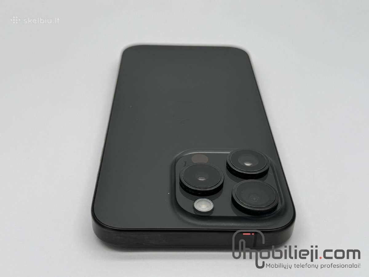 Apple iPhone 15 Pro 128gb Black Titanium - nuotraukos Nr. 4