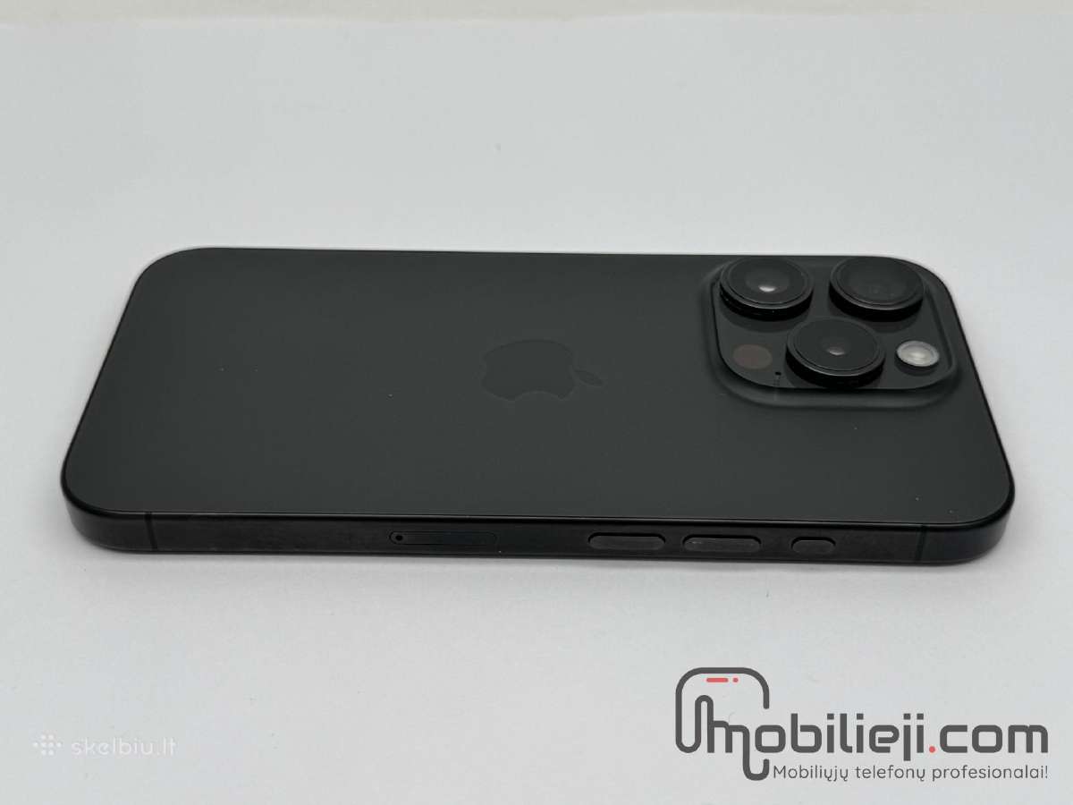 Apple iPhone 15 Pro 128gb Black Titanium - nuotraukos Nr. 5