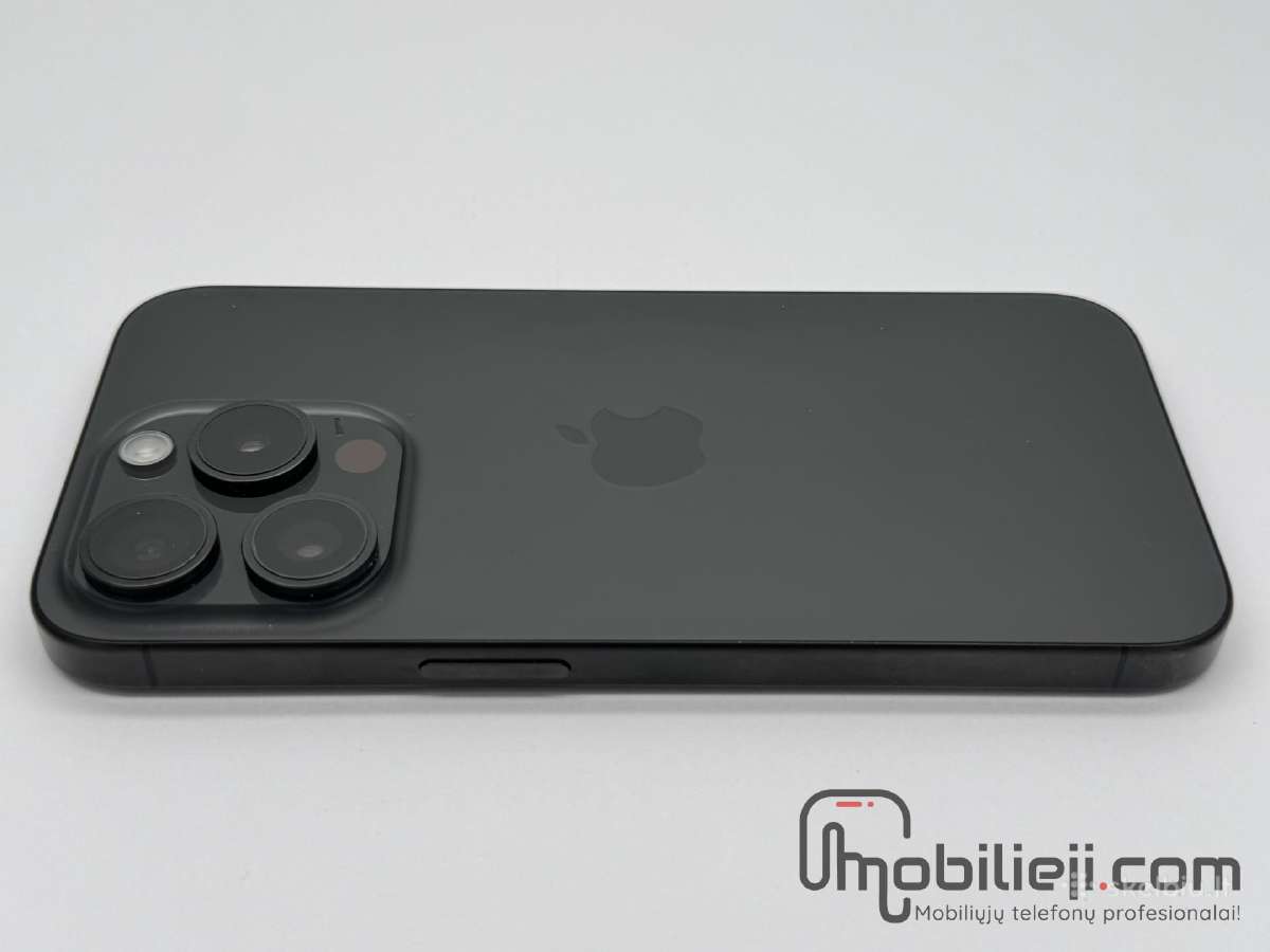 Apple iPhone 15 Pro 128gb Black Titanium - nuotraukos Nr. 6