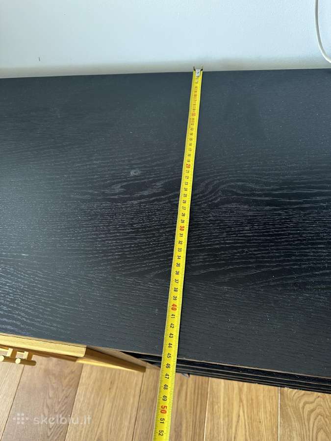 Išskirtinė TV komoda su aukso detalėmis - nuotraukos Nr. 8